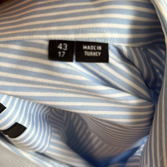 Hugo Boss button down shirt striped long sleeve slim fit - Picture 8 of 8